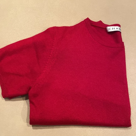 🌺 Beautiful soft red Chaus sweater - Picture 5 of 5